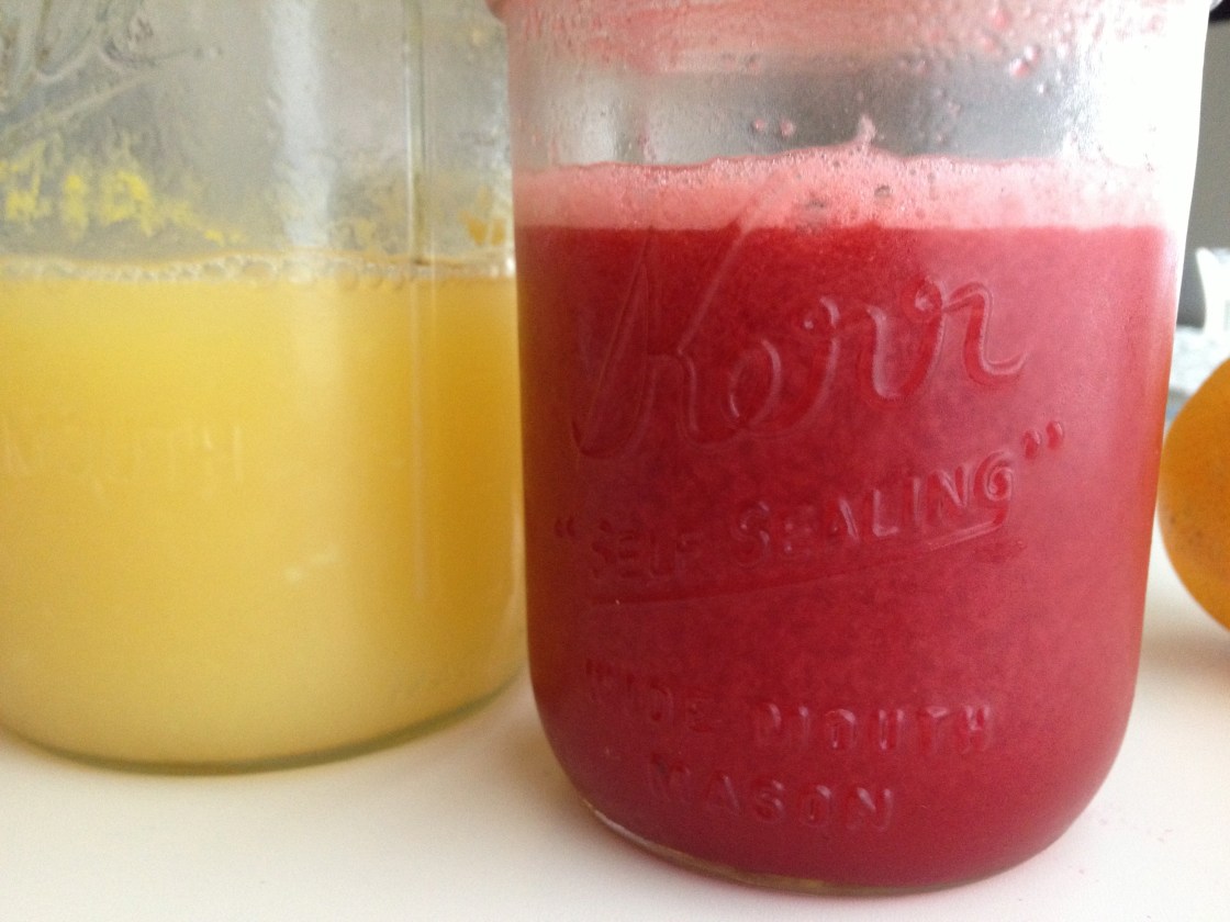 week one of homemade juice | aneelee.wordpress.com