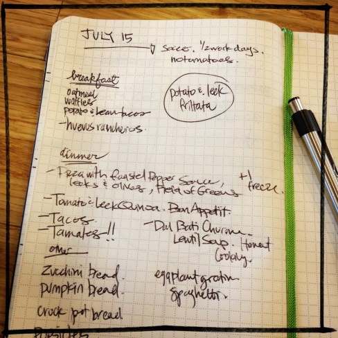 veggie meal plan | aneelee.wordpress.com