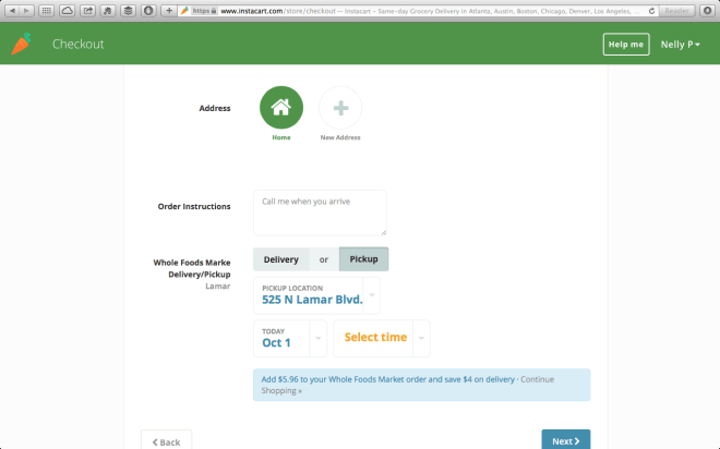grocery shopping with instacart | aneelee.com