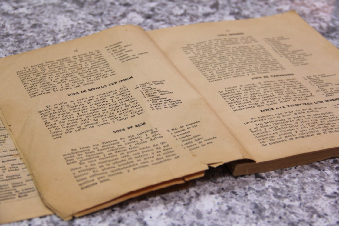 my mother's only cookbook | aneelee.com