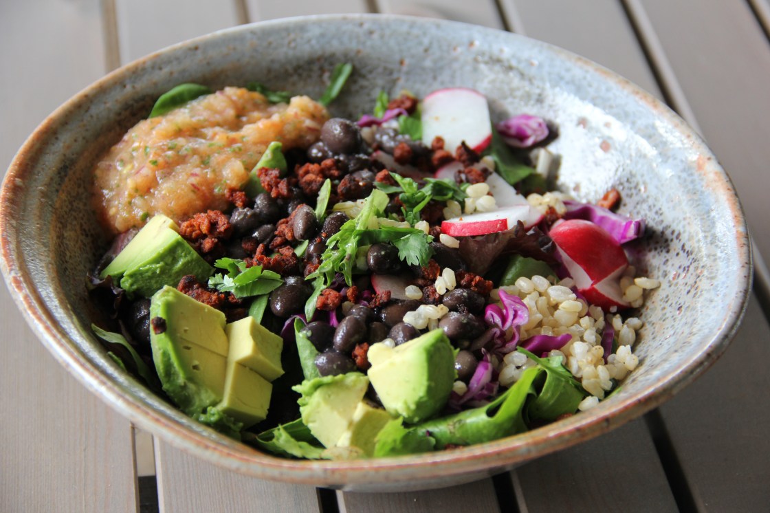 winter taco salad | aneelee.com