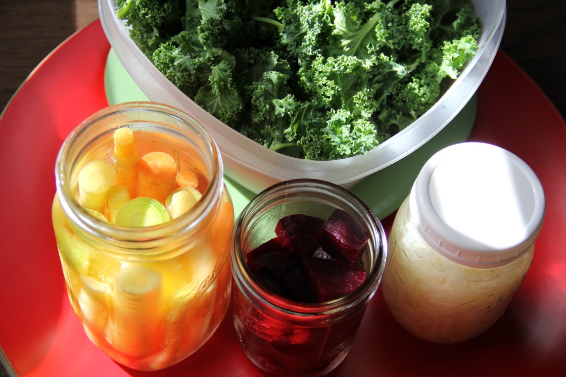 prepping the CSA stash | aneelee.com