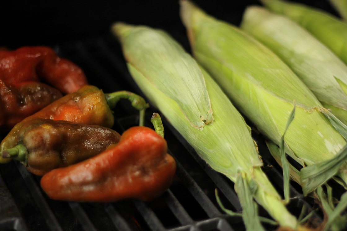 corn and poblanos | aneelee.com